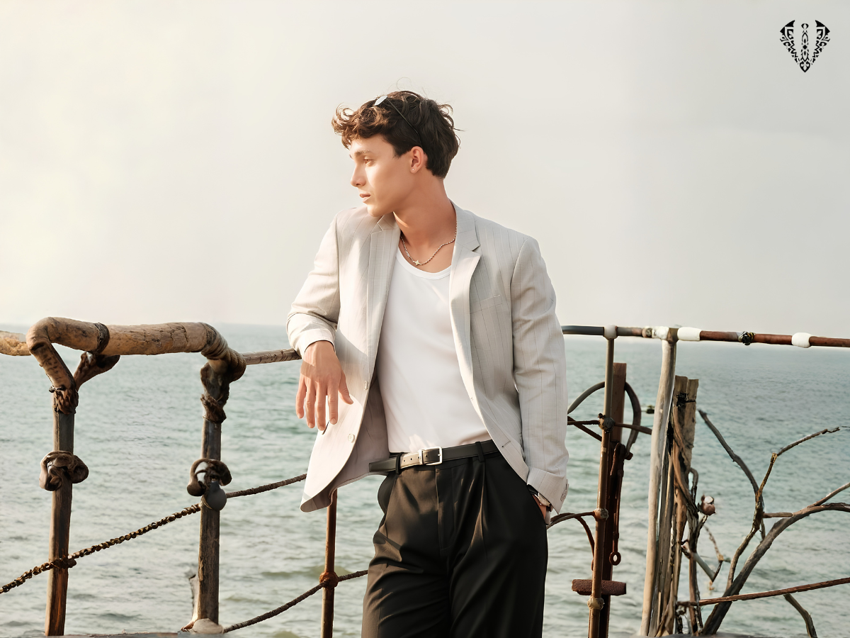 Tổng thể áo vest blazer nam