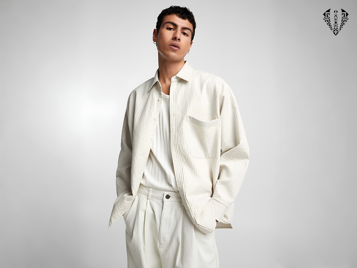Áo sơ mi oversize nam