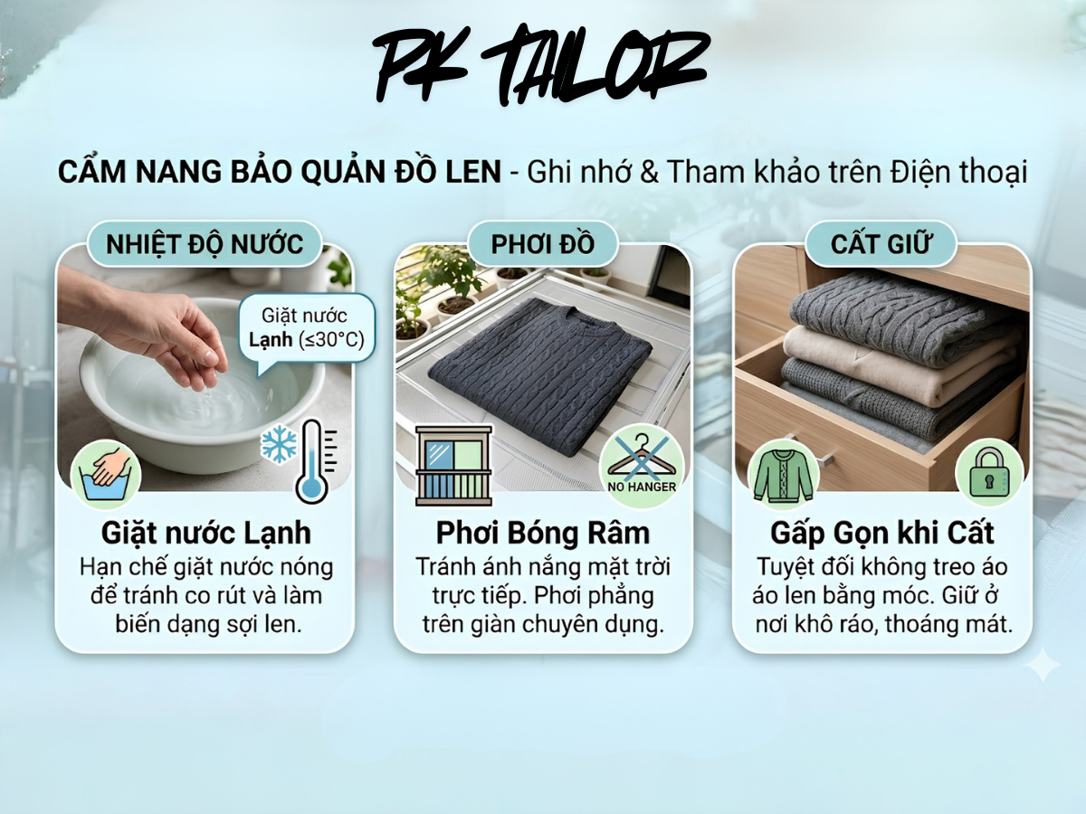 Đúng cách phơi áo len không bị giãn, chi tiết 3 bước