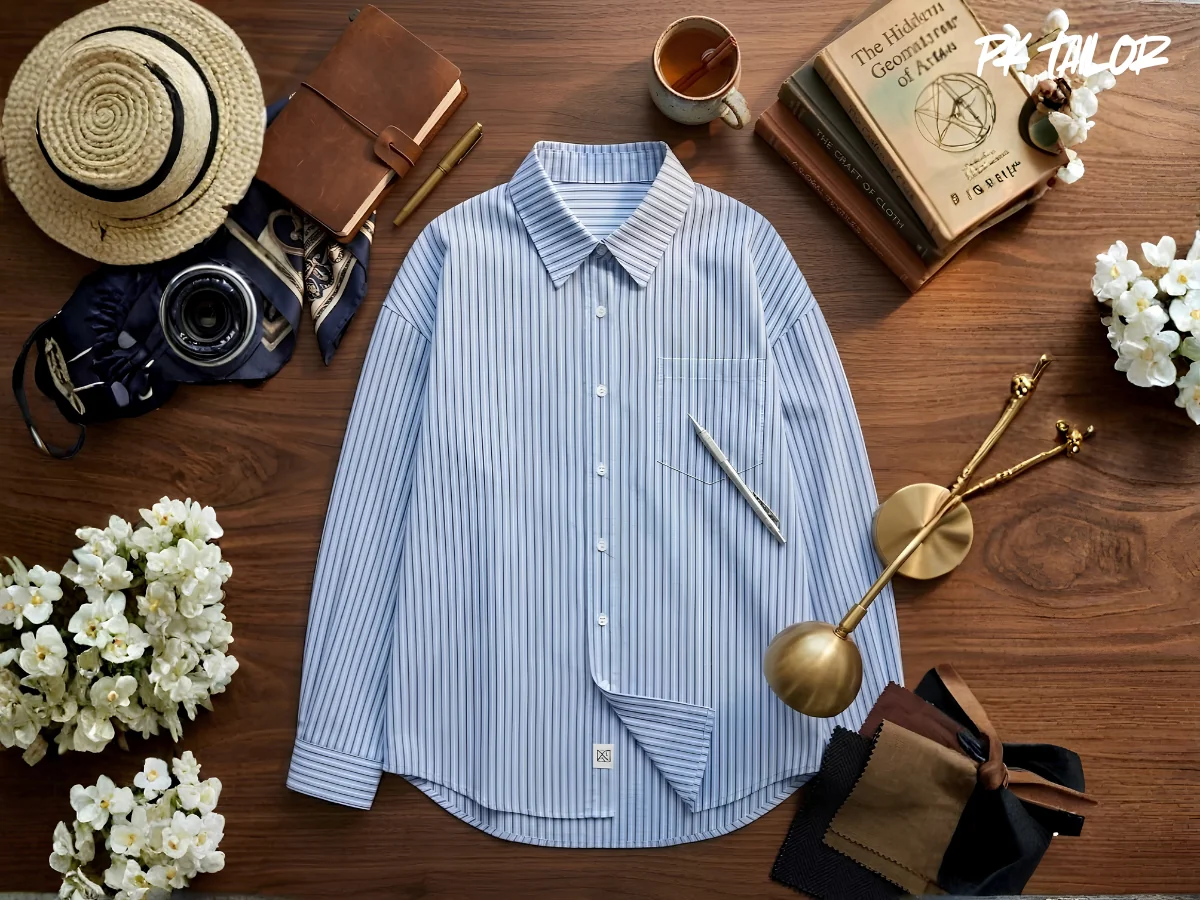 Chi tiết mẫu áo sơ mi nam dài tay