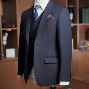 Áo vest xanh navy